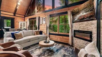 Téléviseur connecté, foyer, livres