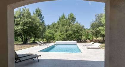 Villa 'La BarbiÚre' avec piscine privée, Wi-Fi et climatisation