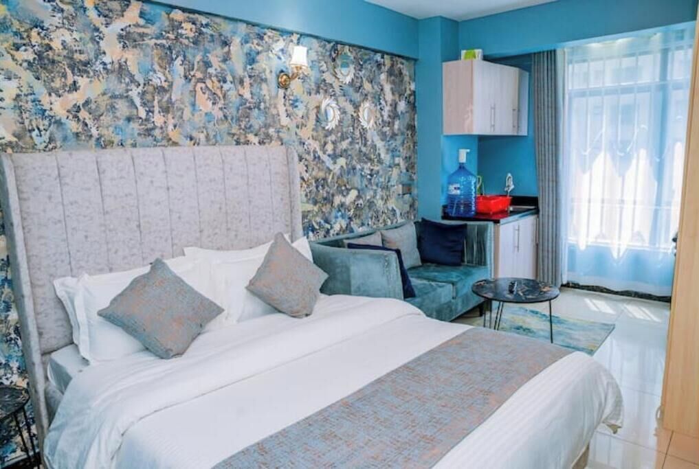 1 bedroom, iron/ironing board, travel cot, Internet