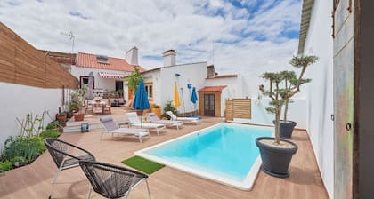 Ferienhaus 'Casa Bica D'Alva' mit privatem Pool, WLAN und Klimaanlage