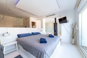 2 bedrooms, free WiFi, bed sheets - Villa 'Lux' with Sea Views, Wi-Fi and Air Conditioning (Níjar)