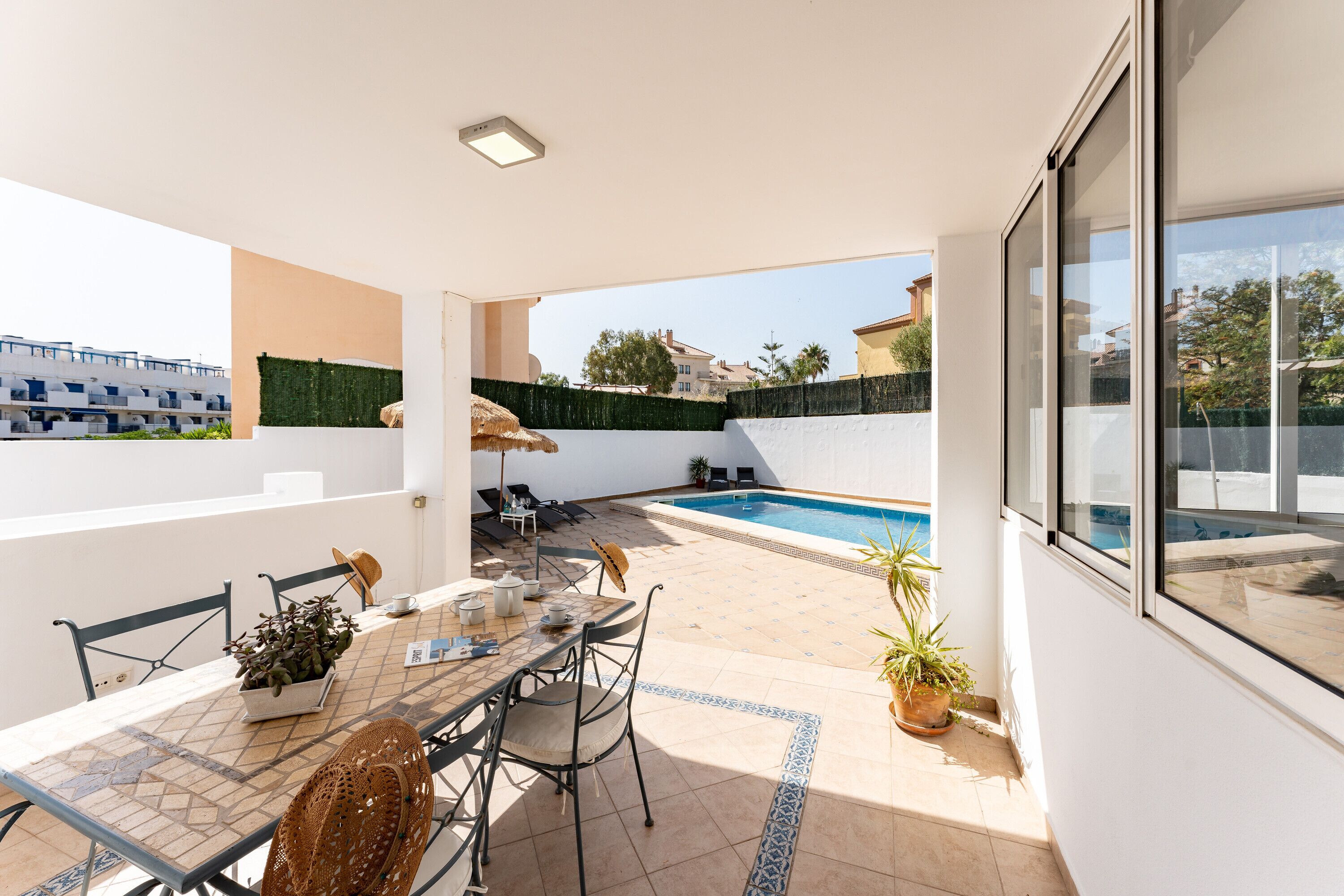 Udendørs spisemuligheder