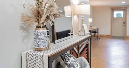 Chic Country Basement