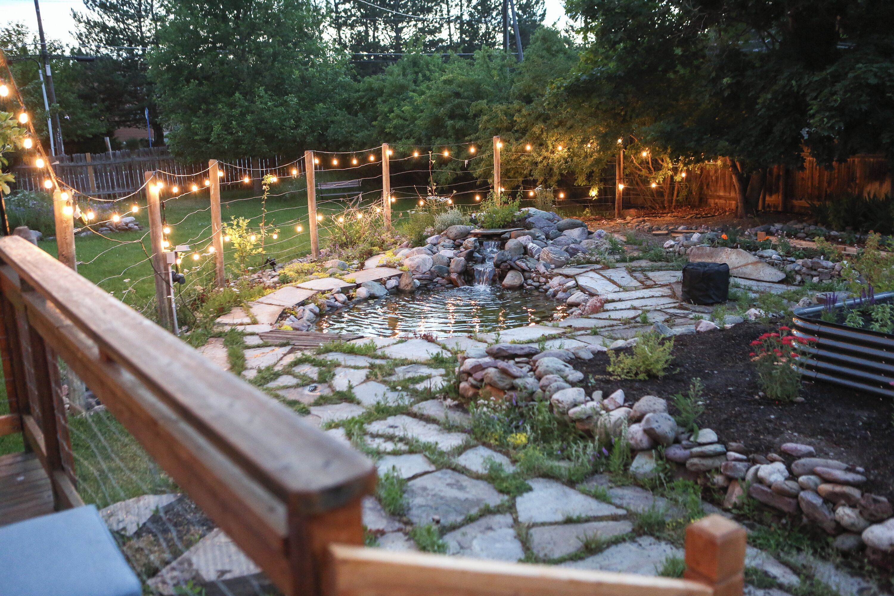 Enceinte de l’hébergement