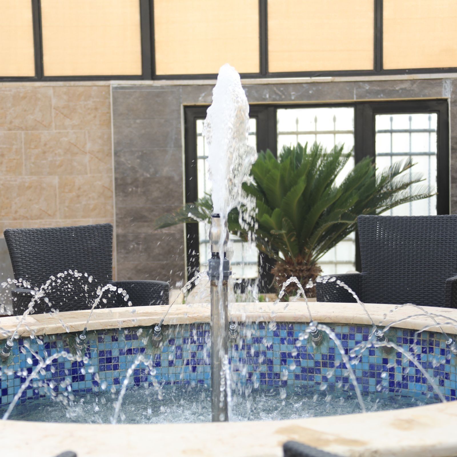 Bain à remous extérieur