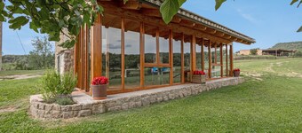 Apartment 'Les Cases' with Mountain View, Private Pool and Wi-Fi