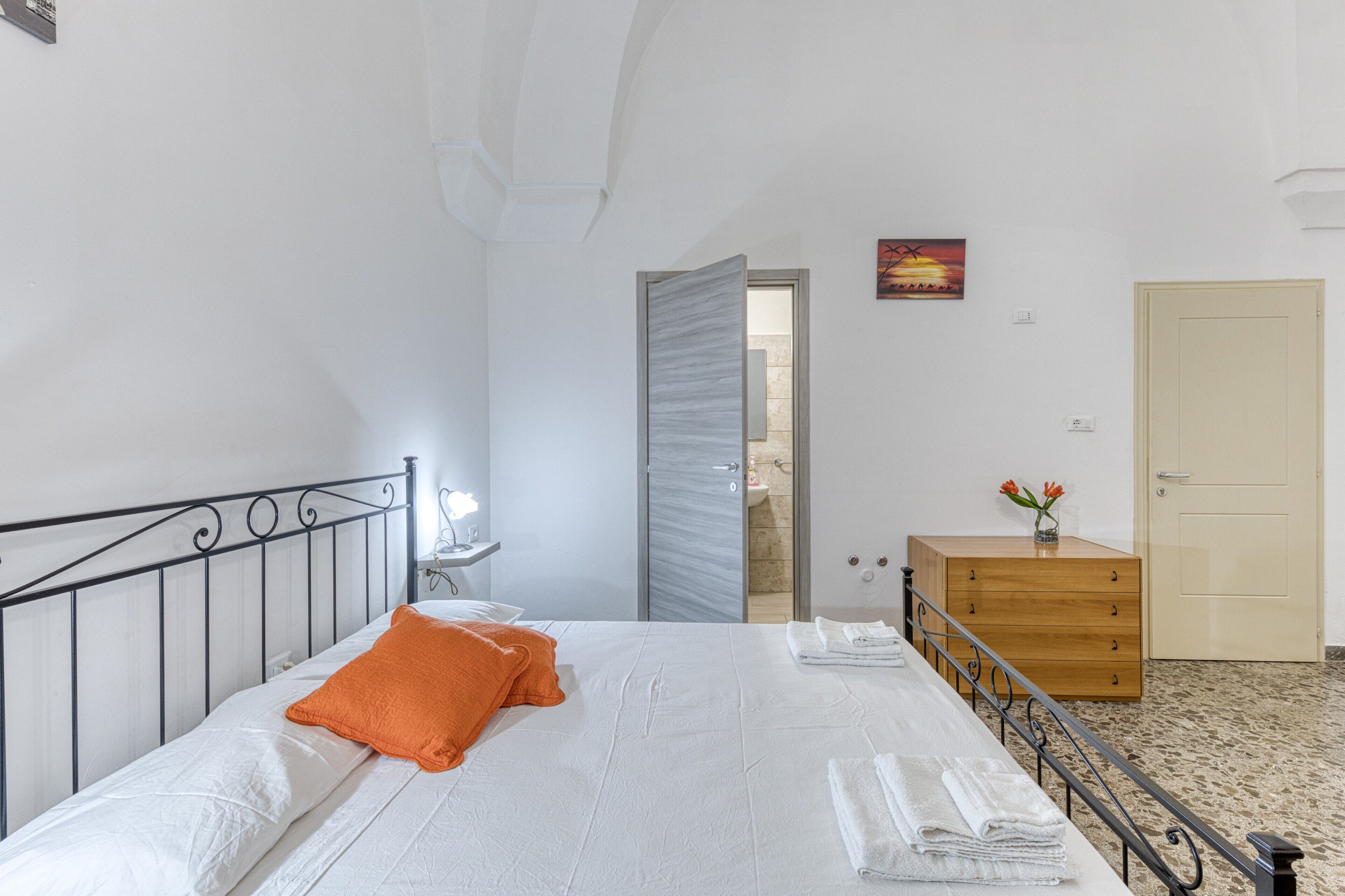 1 soveværelse, sengetøj