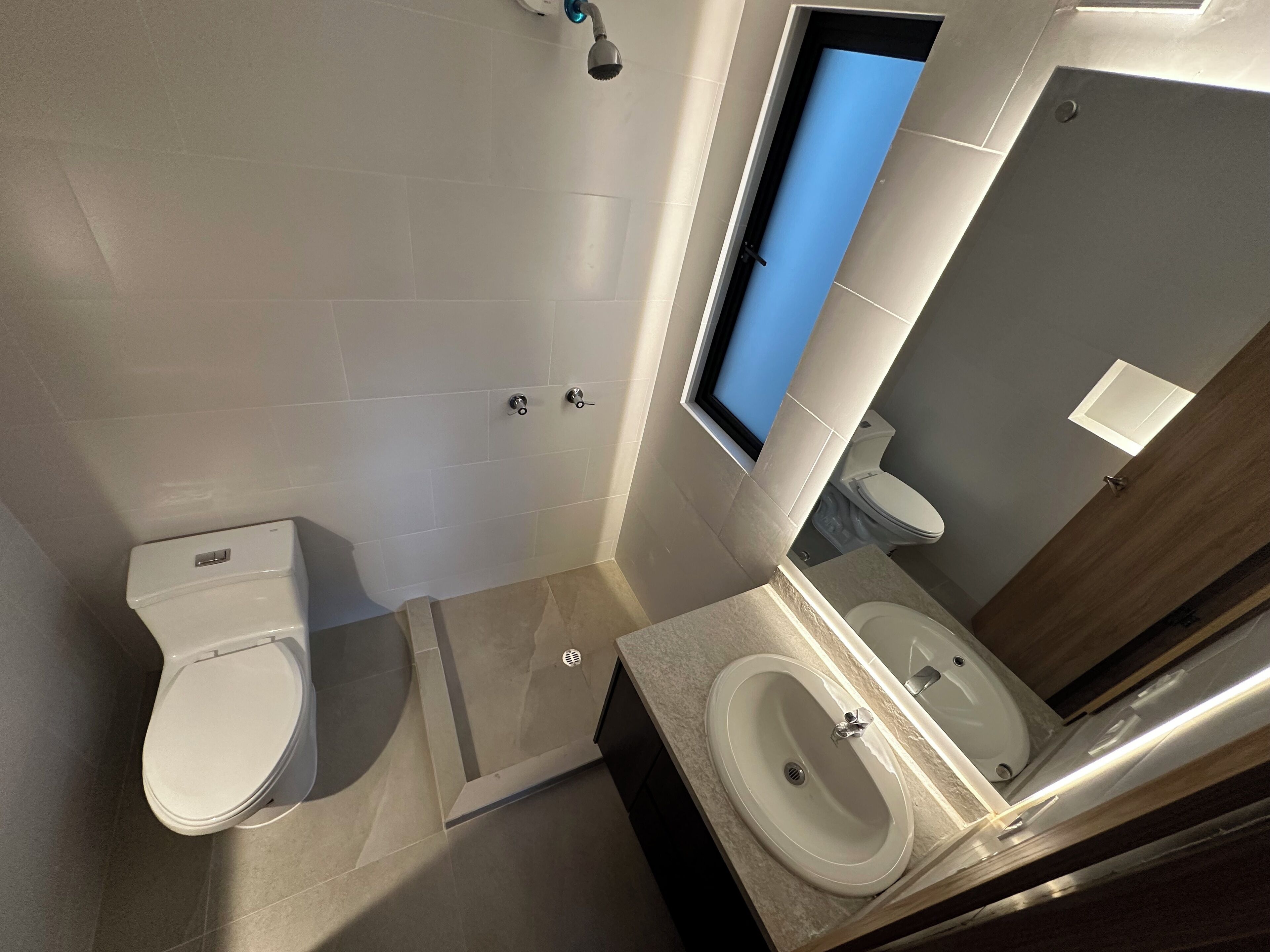 Towels, soap, toilet paper