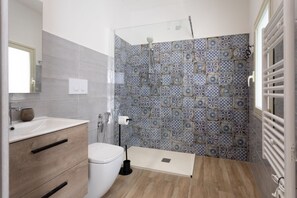 Shower, hair dryer