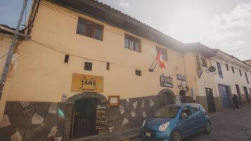 Façade de l’hébergement