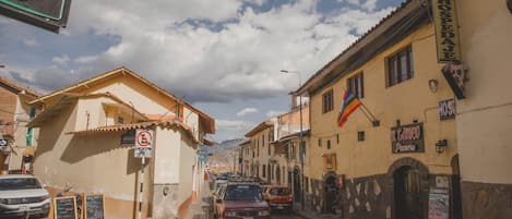 Fachada de la propiedad