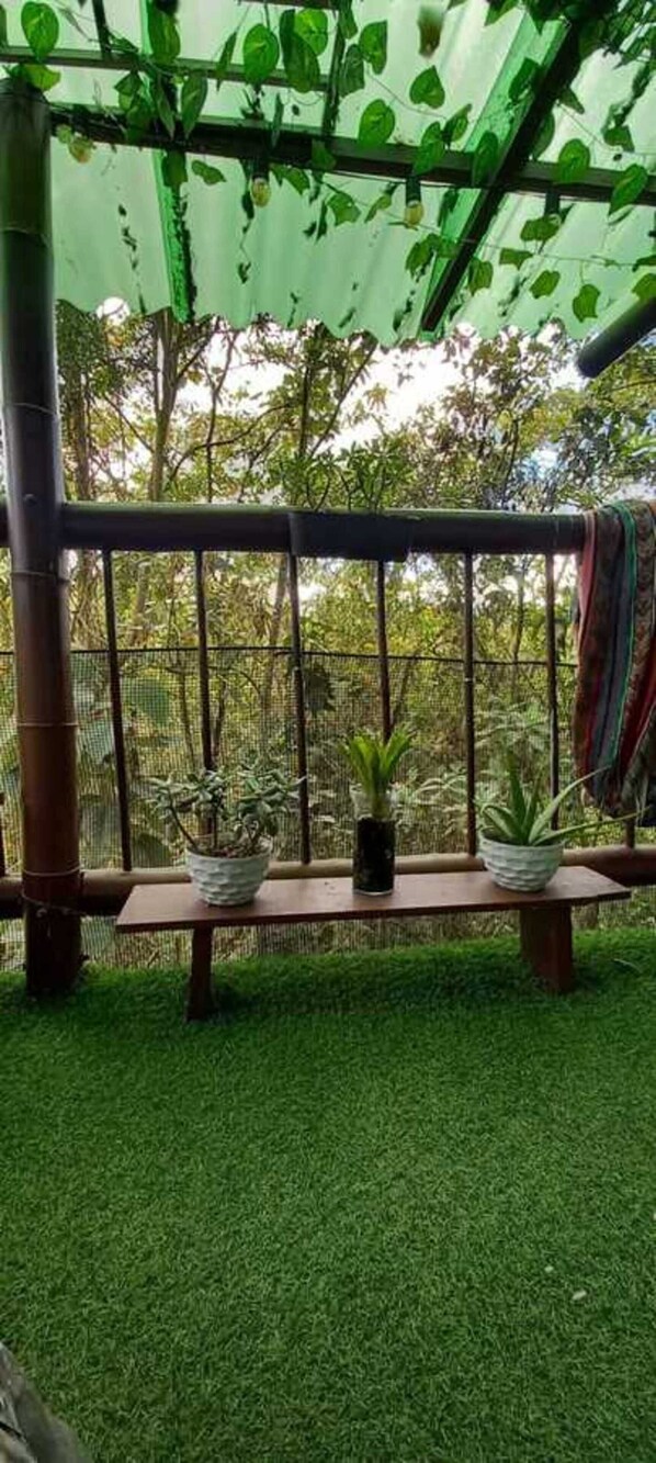 Property grounds - Foresta House: ¡Pet-Friendly, with Forest View Terrace, Kitchen, & Comfort! (Santa Elena)