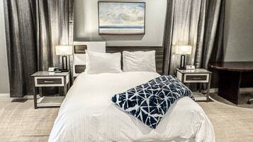 4 bedrooms, desk, iron/ironing board, free WiFi