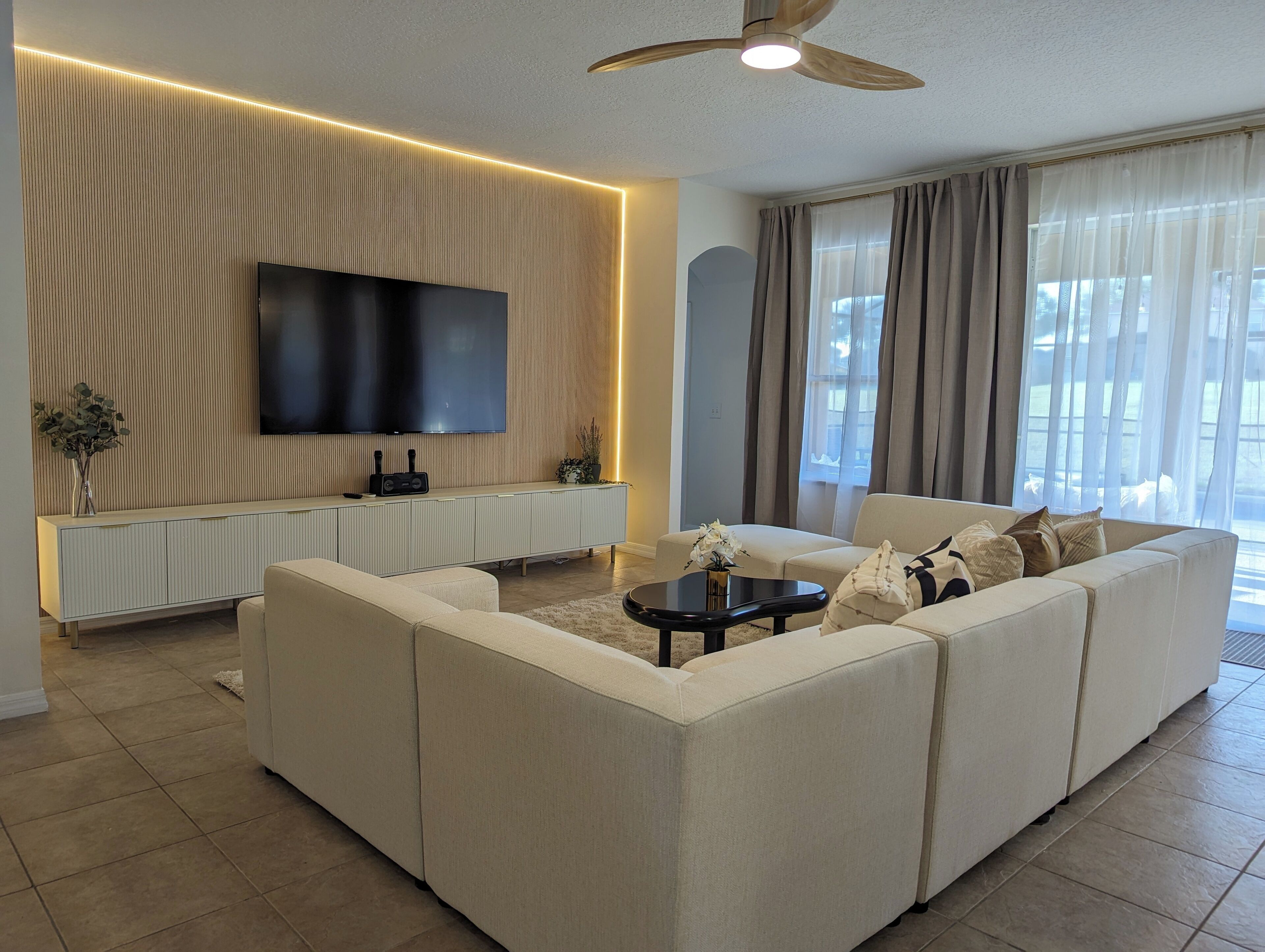 EPIC 9D 360 Virtual Reality with 2 Game Rooms in Immersively Themed Pool Villa