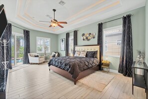 3 bedrooms, desk, iron/ironing board, free WiFi