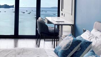 Quarto luxo, vista para o oceano | Vista para praia/oceano