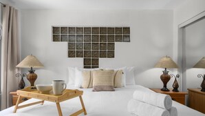 1 slaapkamer, een strijkplank/strijkijzer, wifi, beddengoed