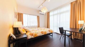 3 間睡房、書桌、熨斗/熨衫板、免費 Wi-Fi