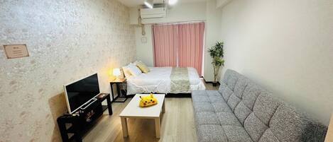 1 bedroom, iron/ironing board, free WiFi, bed sheets