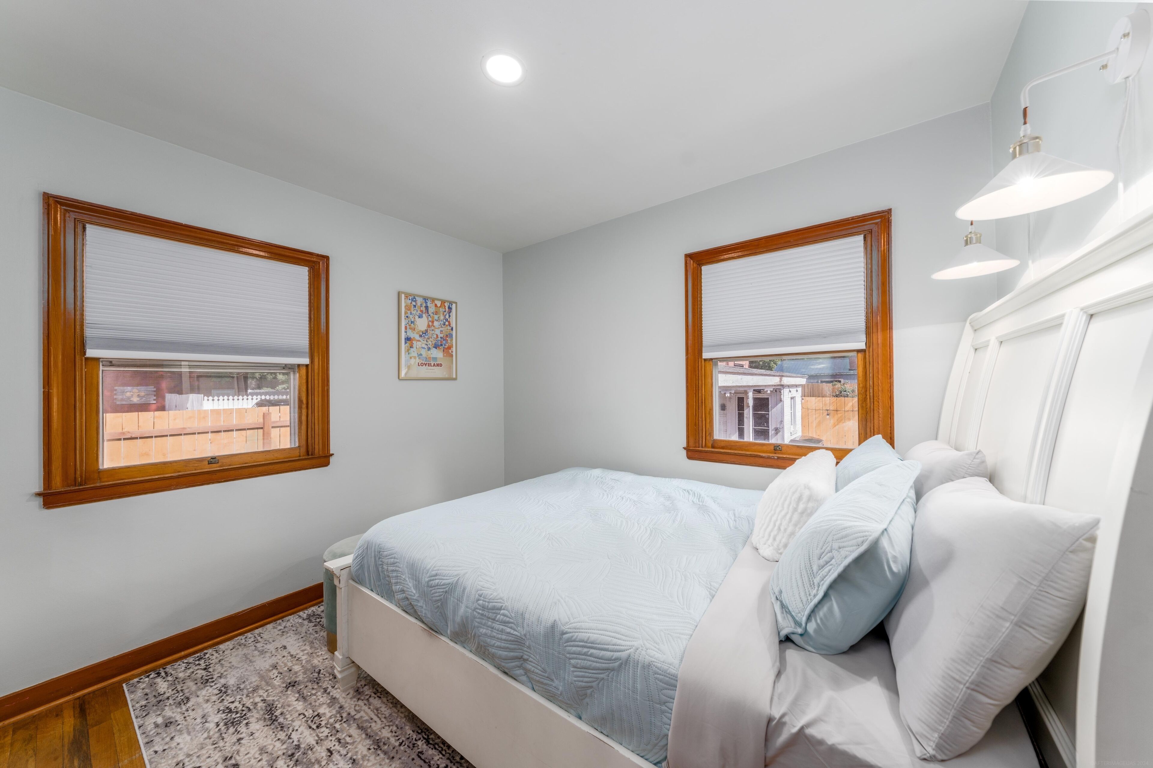 2 bedrooms, iron/ironing board, travel crib, free WiFi