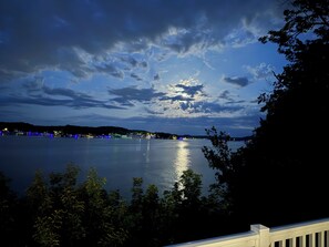 Udsigt fra overnatningsstedet