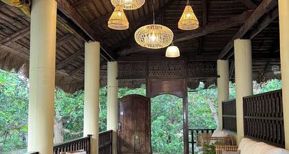 Serene beach house & cabana near Vigan