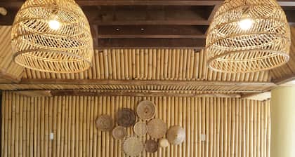 Serene beach house & cabana near Vigan
