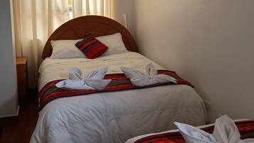 Free WiFi, bed sheets