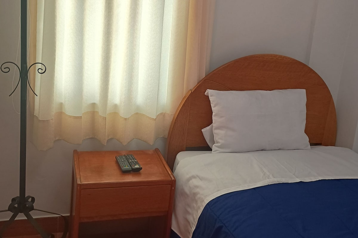 Standard Single Room, 1 Large Twin Bed | WiFi (free), bed sheets