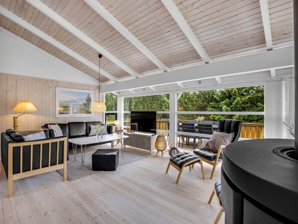 TV, fireplace - "Ingwin" - from the sea by Interhome (Hals)