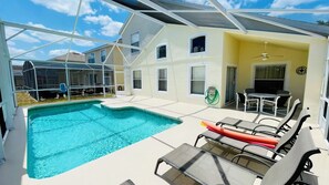 Piscine chauffée