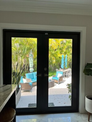 Villa, 4 slaapkamers, kitchenette, uitzicht op tuin | Uitzicht op de tuin