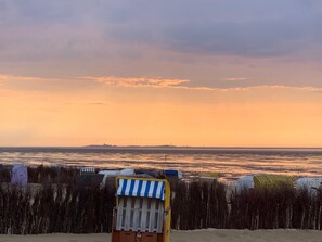 Una spiaggia nelle vicinanze