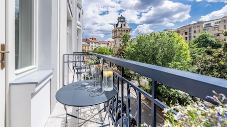 Luxury Apartment | Balcony. Apartment in Clouds Letná Luxury Balcony