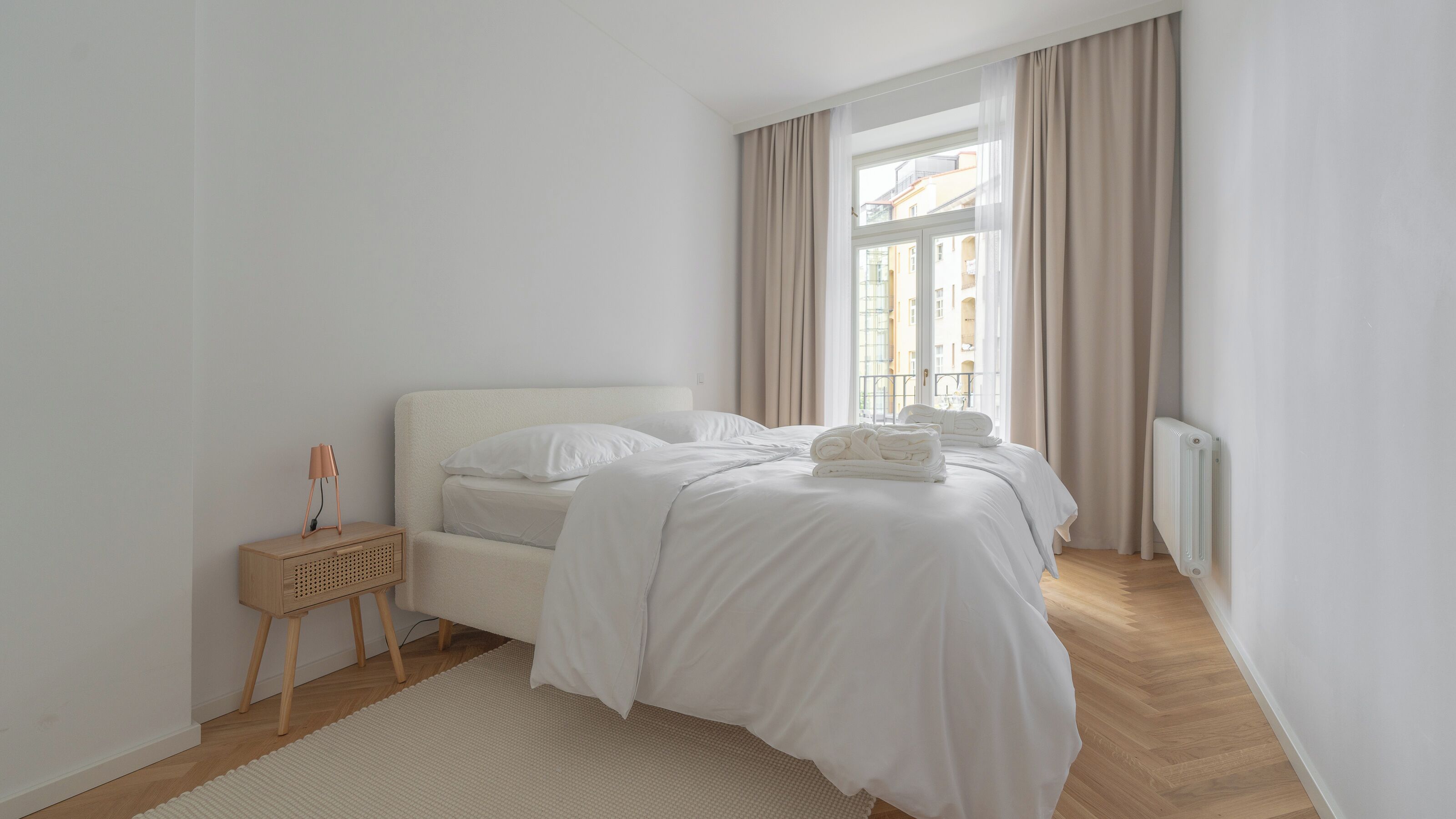 Appartement Luxe | 1 chambre, décoration personnalisée, rideaux occultants
