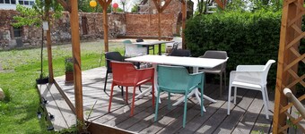 Apartamento 'Ehemaliges Gutsverwalterhaus' con terraza compartida, jardín compartido y Wi-Fi