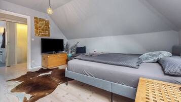 2 chambres, fer et planche Ă repasser, Wi-Fi gratuit, draps fournis