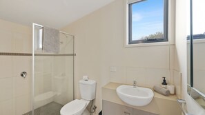 Shower, hair dryer