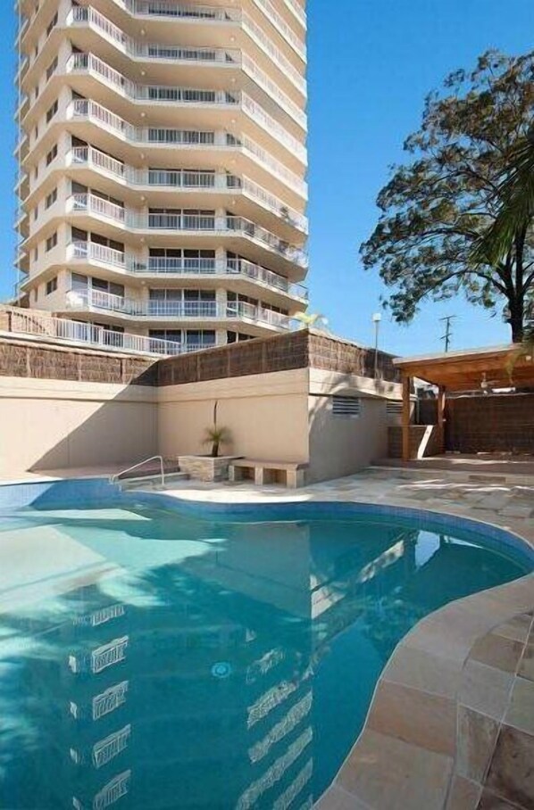 Outdoor pool - Colvillea by Burleigh Letting Co (Burleigh Heads)