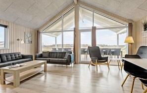 TV, fireplace, DVD player, foosball