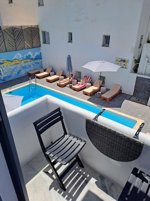 Terrace/patio - OCEANIS RESORT (Paros)