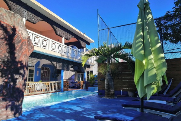 Swimming pool view