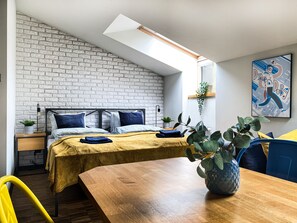 Strykjärn/strykbräda, gratis wi-fi och sängkläder
