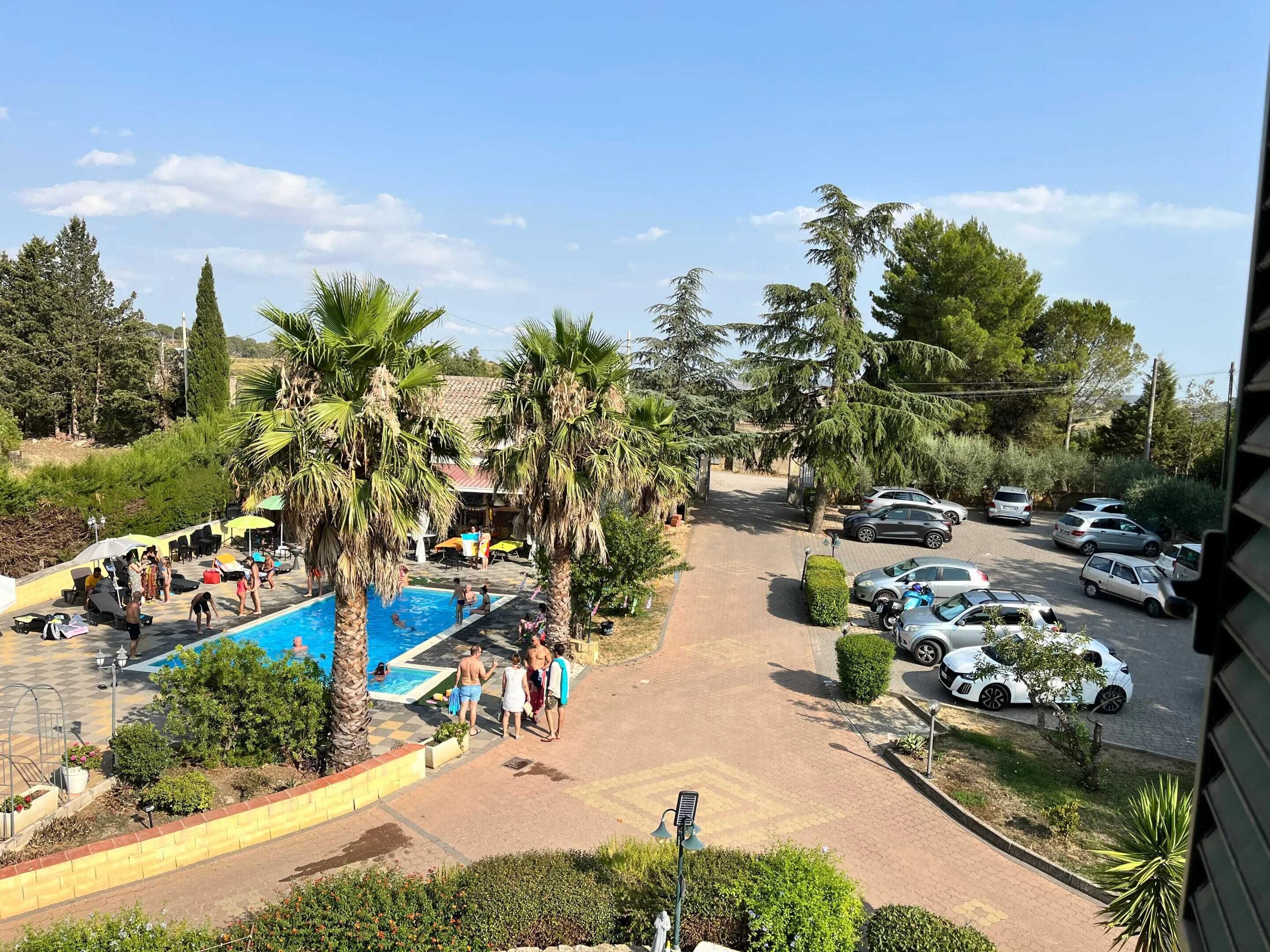 Swimming pool view