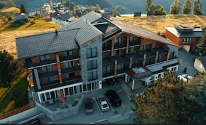 Façade de l’hébergement
