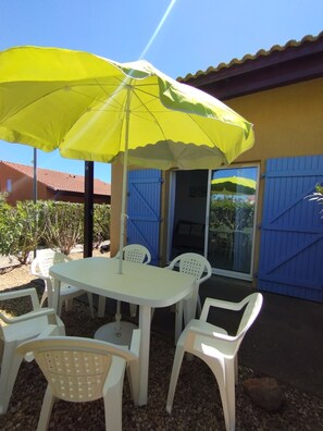 Opções para refeição ao ar livre