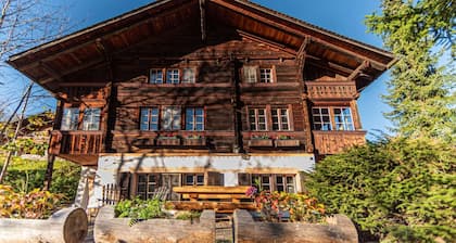 Atemberaubende Eigerblick, traditionelle Chalet