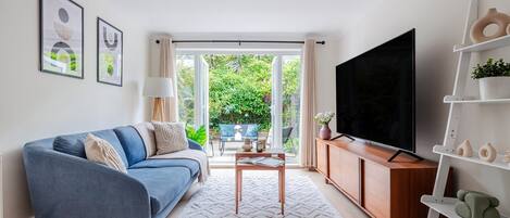 Smart-tv en een kantoor