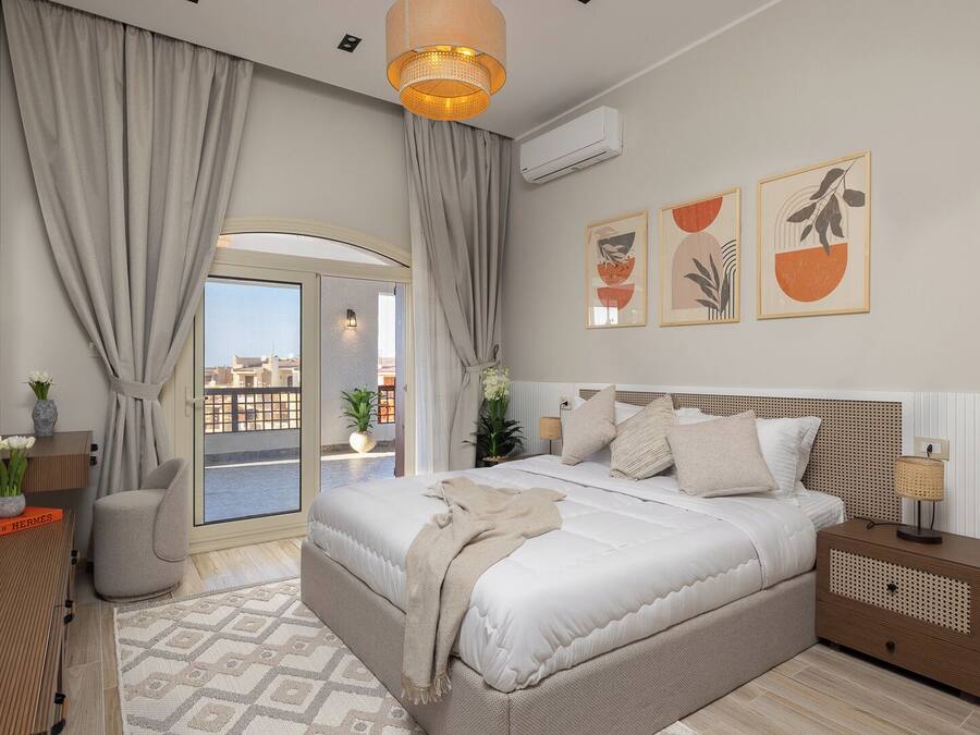 Presidential Apartment, 4 Bedrooms, Balcony, Partial Sea View
