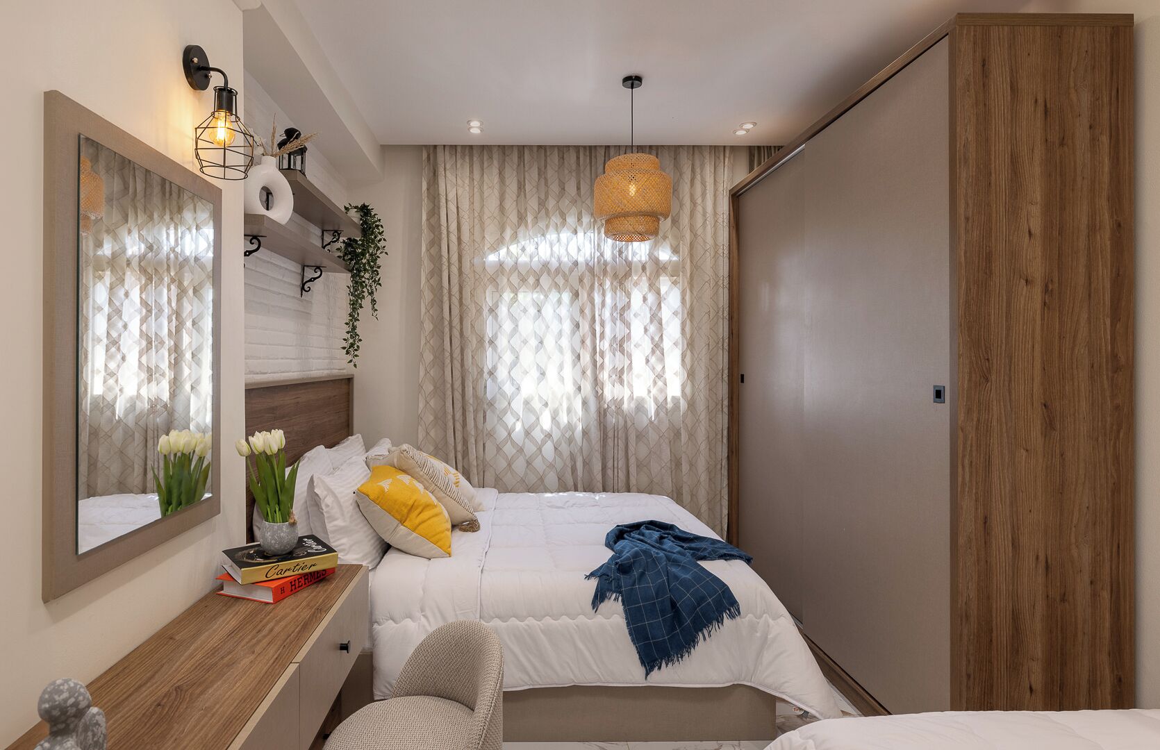 Apartamento superior, 2 habitaciones, balcón | Sábanas de algodón egipcio y ropa de cama de alta calidad